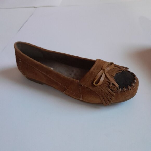Lamo Hannah Women's Moccasin Slippers Size 8.5M Color Brown - Picture 2 of 15